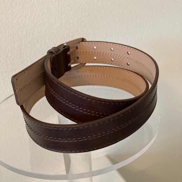 Made in Italy Brown Leather Belt Vintage Talbots Size M 29\